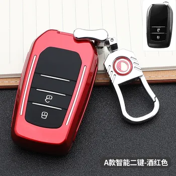 Portachiavi auto per Toyota Key cover per Chr Rav4 Auris Avensis Prius Aygo Camry Corolla Land Cruiser 200 Prado Crown Car key fob - Portachiavi auto per Toyota Key cover per Chr Rav4 Auris Avensis Prius Aygo Camry Corolla