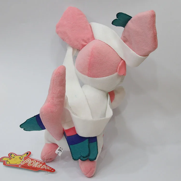 Горячая Распродажа аниме XY Sylveon плюшевые игрушки мягкие куклы Детский Рождественский подарок 1" 30 см