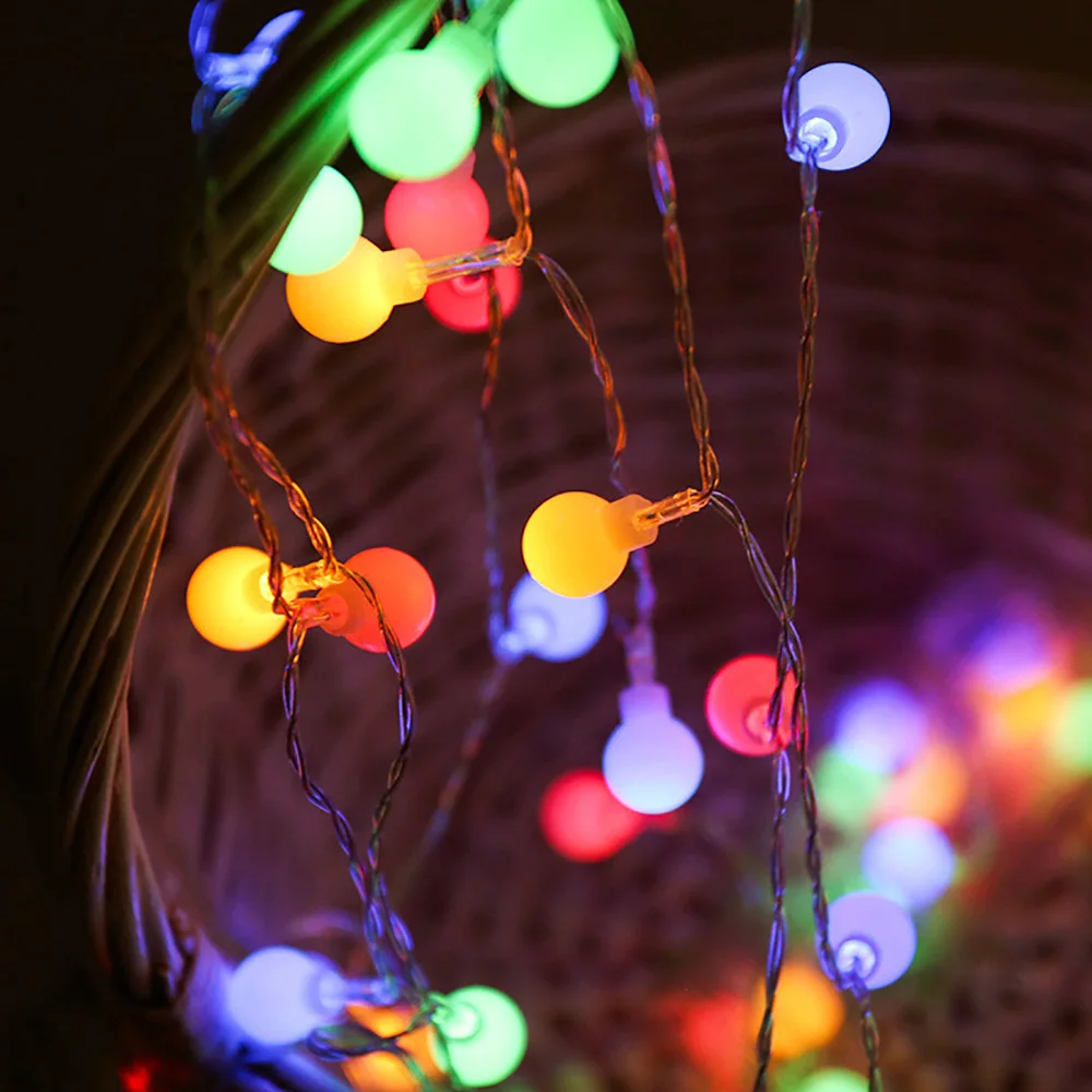 4.1M/10M LED Fairy Light Valentine 's Day Decor LED Small Globe Ball string light Home Holiday Wedding Party Christmas Decor D30