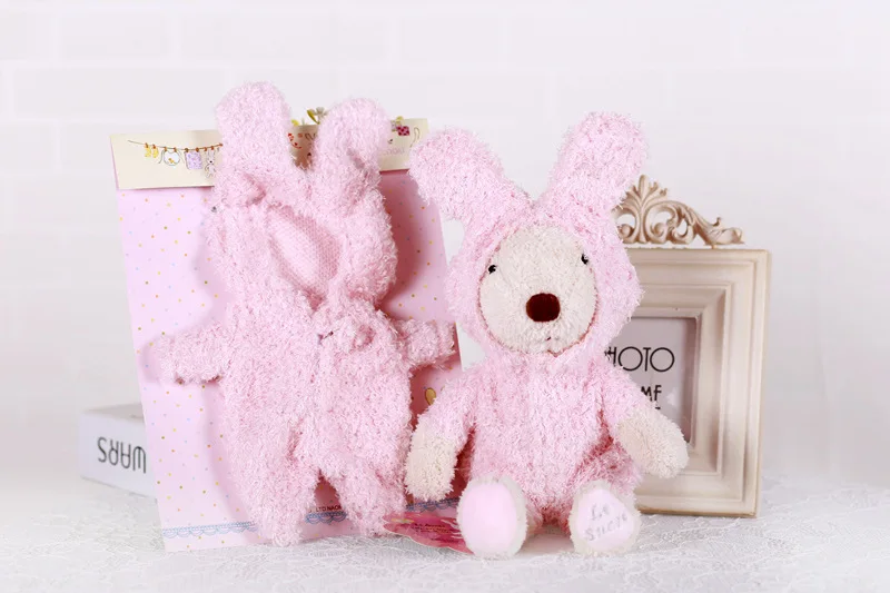 BJD кукла подарки 30 см Одежда для куклы Кролик кошка медведь плюшевые игрушки мягкое платье юбка свитер игровой дом Куклы Аксессуары для 1/6 - Цвет: D