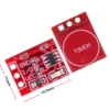 50pcs nouveau TTP223 bouton tactile Module condensateur type monocanal auto-verrouillage capteur tactile (rouge) ► Photo 2/3