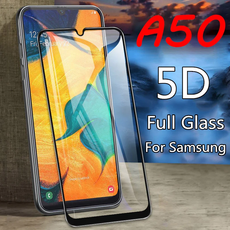 2 шт. закаленное стекло для Samsung Galaxy A50 Защитное A70 A40 A30 A20 A10 жесткая защита