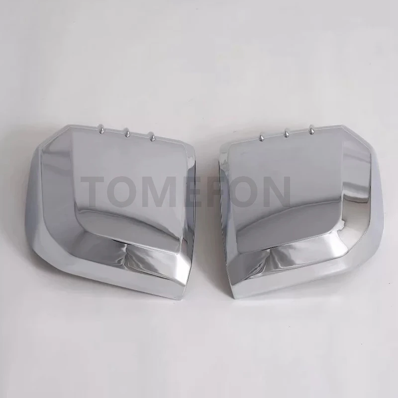 TOMEFON для Toyota HiAce Granvia Commuter Боковая дверь зеркало заднего вида крышка отделка внешние аксессуары Наклейка ABS