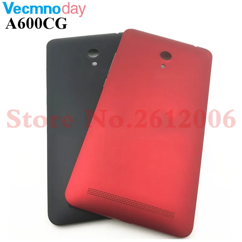 Оригинальная задняя крышка батарейного отсека для ASUS Zenfone 6 A600CG A601CG Z011D задняя крышка батарейного отсека Корпус с боковыми кнопками