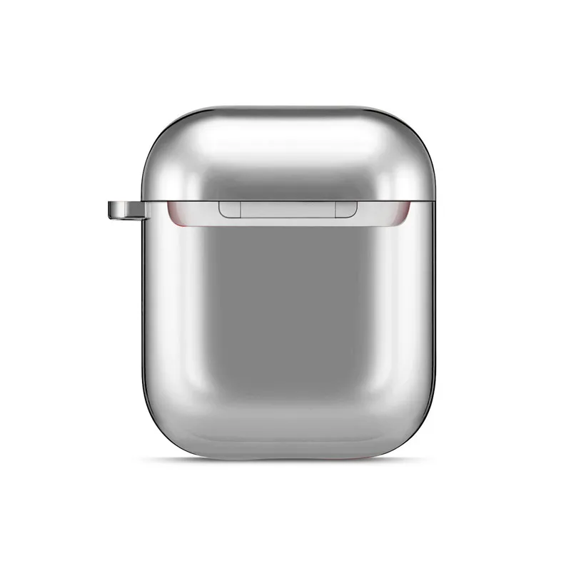 Silver Противоударный чехол для планшета, гарнитура для airpods, чехол s Для Air Pods, защитный чехол, чехол для зарядки - Цвет: Silver