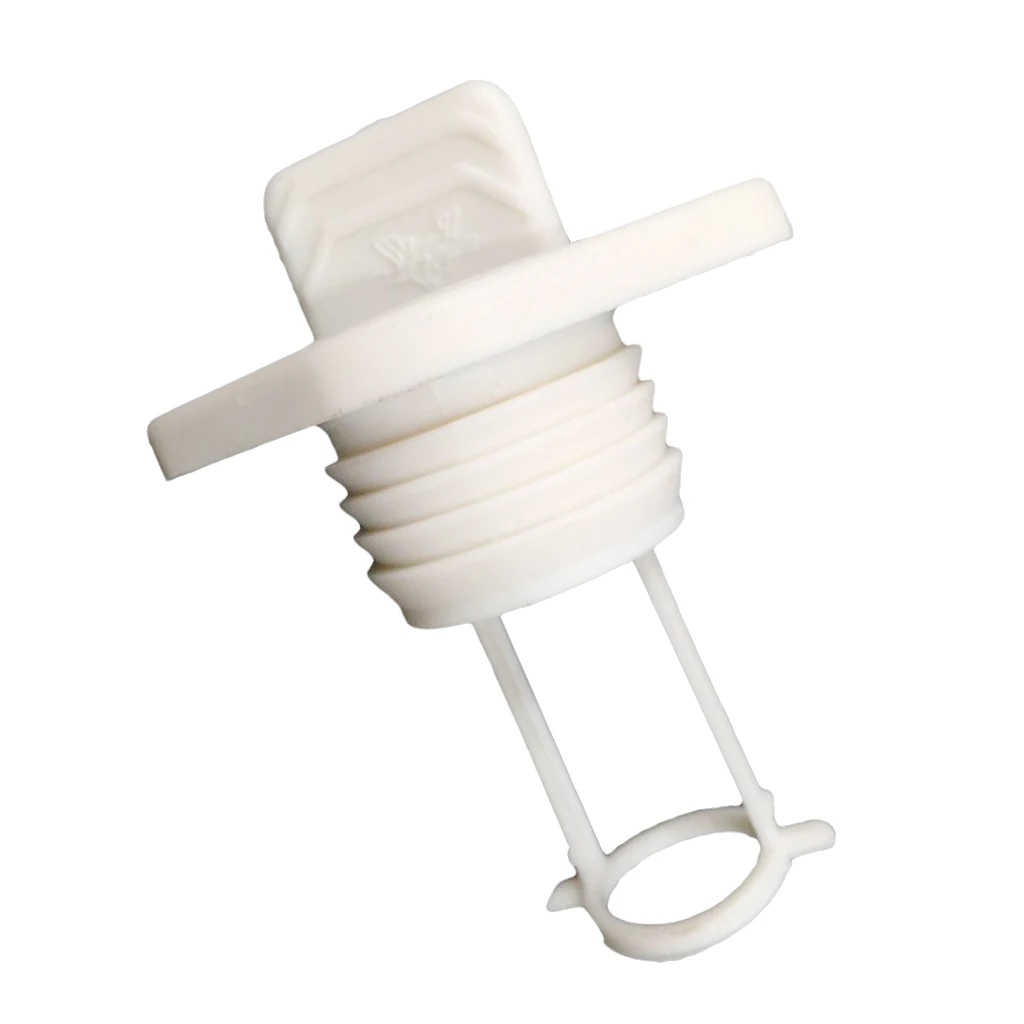 Replacement Bung - Boat/Marine White Diamond Drain Bung Plug Coarse Thread