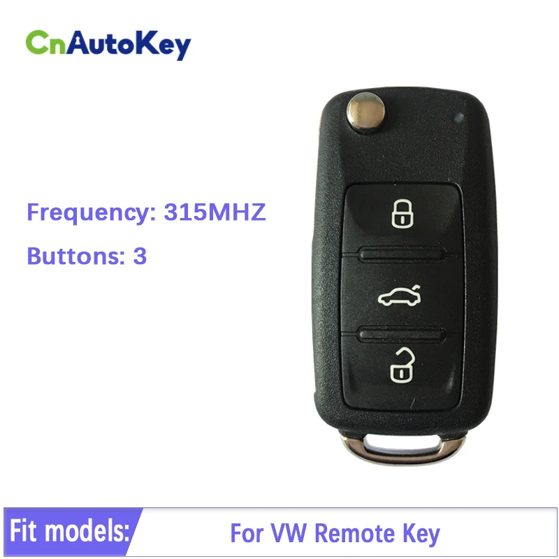 

CN001026 телефон с тремя кнопками 5K0 837 202 AF 315MHZ NBG010206T без ключа go