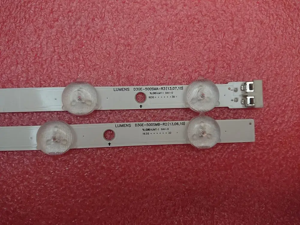 Комплект 8 шт. светодиодный подсветка полосы для samsung UN50J6200 BN96-28770A BN96-28771A BN96-35206A BN96-35207A BN96-000000A T500HVF02.2