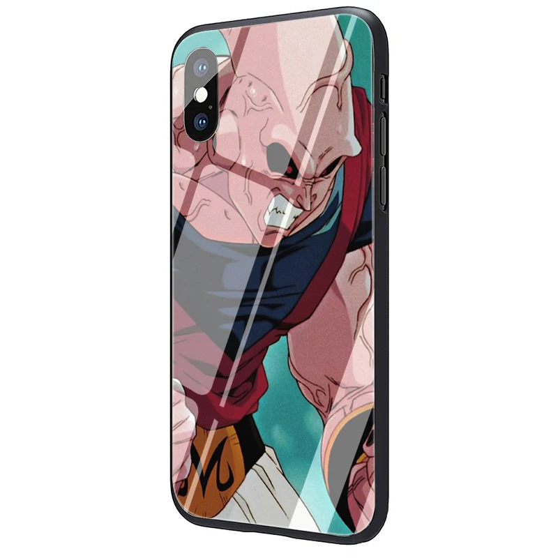 Чехол для телефона EWAU Majin Buu Dragon Ball Z из закаленного стекла для iPhone 5 5S SE 6 6s 7 8 plus X XR XS 11 pro Max - Цвет: G6