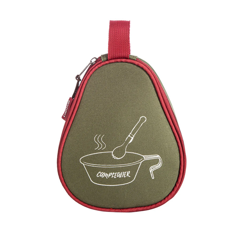 Outdoor Camping Picnic Tableware Storage Bag Oxford Cloth Carrying Bag