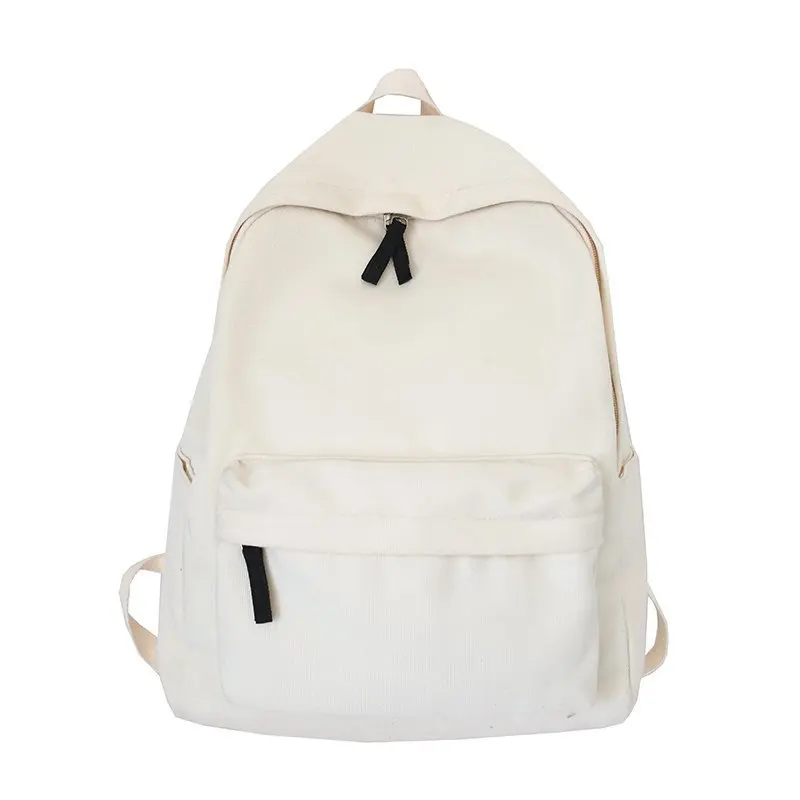 solid black backpack