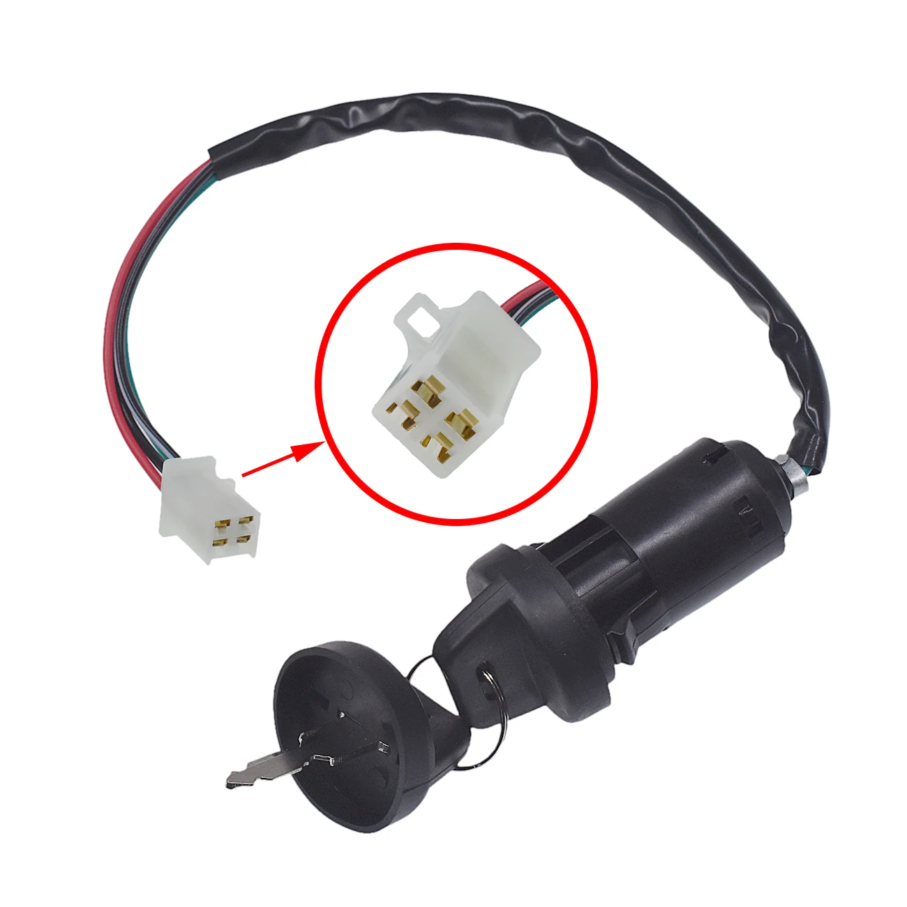 Pouvoir переключатель зажигания пусковой переключатель комплект для 50cc 70cc 90cc 110cc ATV QUAD TaoTao