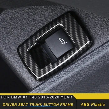 

Auto Car Accessories Driver Seat Trunk Door Control Button Frame Cover Sticker Interior Decoration for BMW X1 F48 2016-2020