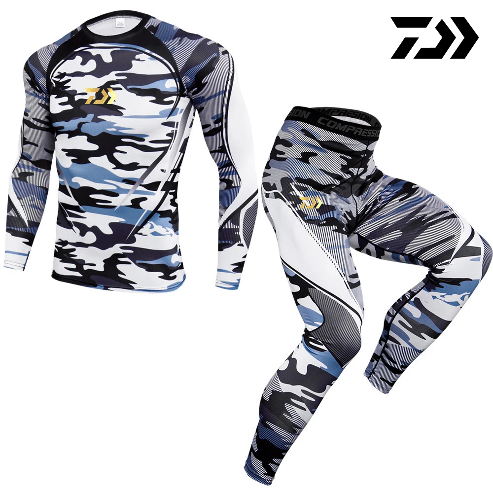 Новинка Aiwa открытая спортивная рыбалка комплекты одежды дышащие быстросохнущие анти УФ 40+ противомоскитные рыболовные рубашки штаны рыболовные - Цвет: T87T