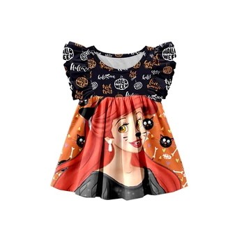 

hot sale pearl dress for girl simple design clothing dress princess frock