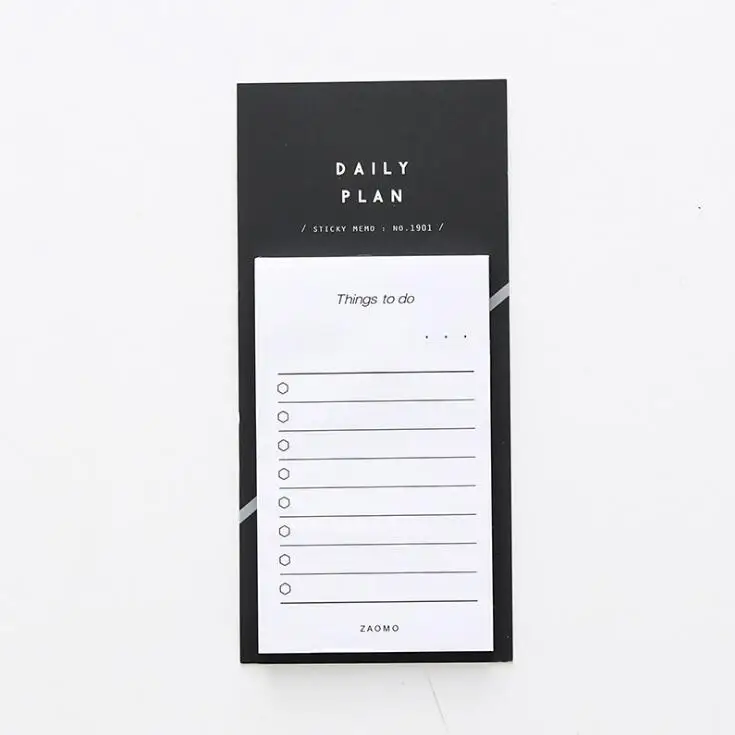 Dailyplan white 1 шт. ежедневный план, план недели, план месяца, подробный список, блокнот, блокнот, записная книжка, ежедневник, планировщик, журнал, канцелярские принадлежности для офиса - Цвет: Dailyplan white
