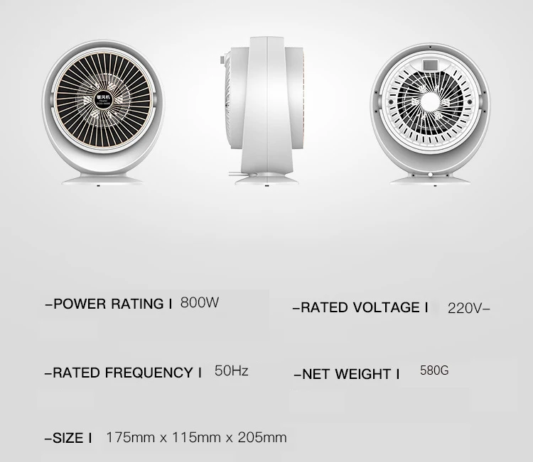 Мини домашний обогреватель 220 в 800 Вт Портативный электрический нагреватель воздуха, настольный зимний домашний обогреватель для ванной комнаты, кабинета, спальни, мини-обогреватель