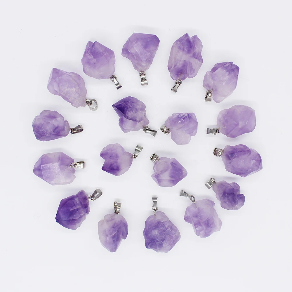 Wholesale 20pcs/lot New fashion good quality natural fluorite Irregular pendants for jewelry Accessories making free shipping