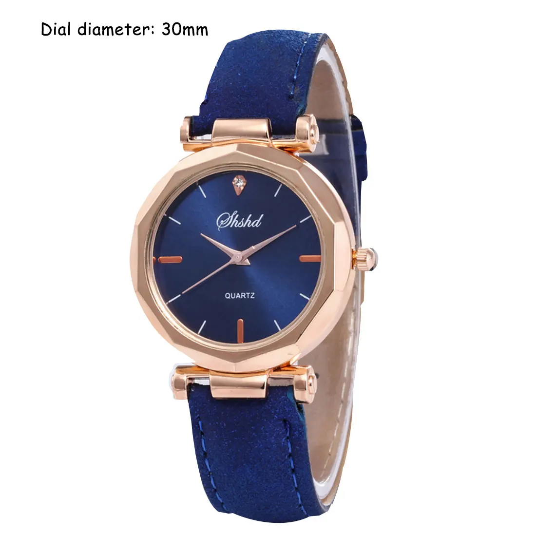 Кварцевые наручные часы модные женские часы кожаные женские часы-браслет звездное небо повседневные женские часы - Цвет: blue