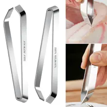 Кухонный Пинцет из нержавеющей стали приспособление для удаления рыбных костей плоскогубцы Пинцет Съемник Пинцет щипцы пикапы посуда кухонный инструмент для морепродуктов