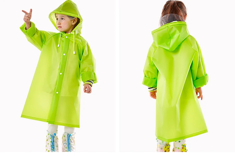 Yuding/дождевик для маленьких мальчиков и девочек, непромокаемый дождевик Толстовка для собак, дождевик, водонепроницаемый дождевик для детей