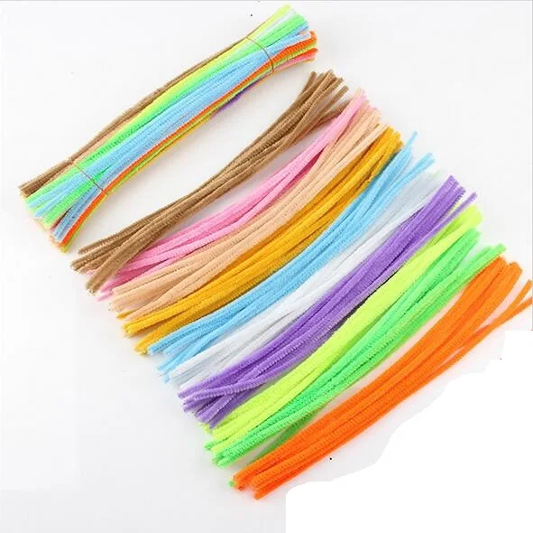 Handmade Sticks Красочные шенилле творчества развивают материал DIY ручной работы искусство и ремесла для детей украшения плюшевые животные игрушки для детей - Цвет: Handmade Sticks