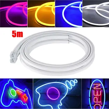 

12V LED Flex Tube String Lamp Waterproof Strip Light Club Flexible Party Lawn Boat Neon Light Dance Party Decor Light IP65