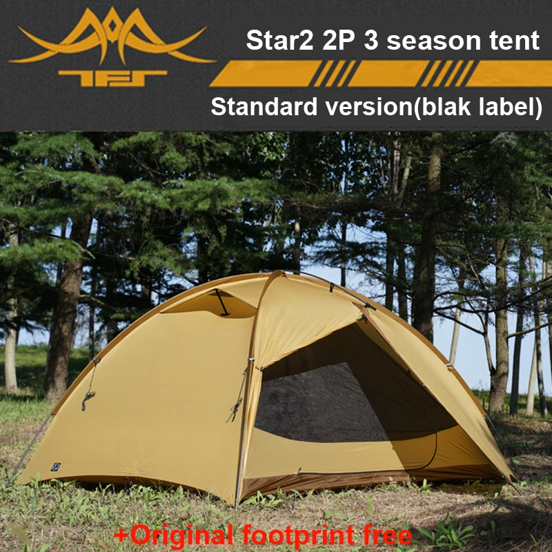 luister Analytisch zonne De Gratis Geesten Tfs STARS2 Standaard (Black Label) tent Een Eenzijdige  Siliconen Coating 2 Persoon 3 Seizoen Camping|ultralight camping tent|camping  tenta tent - AliExpress