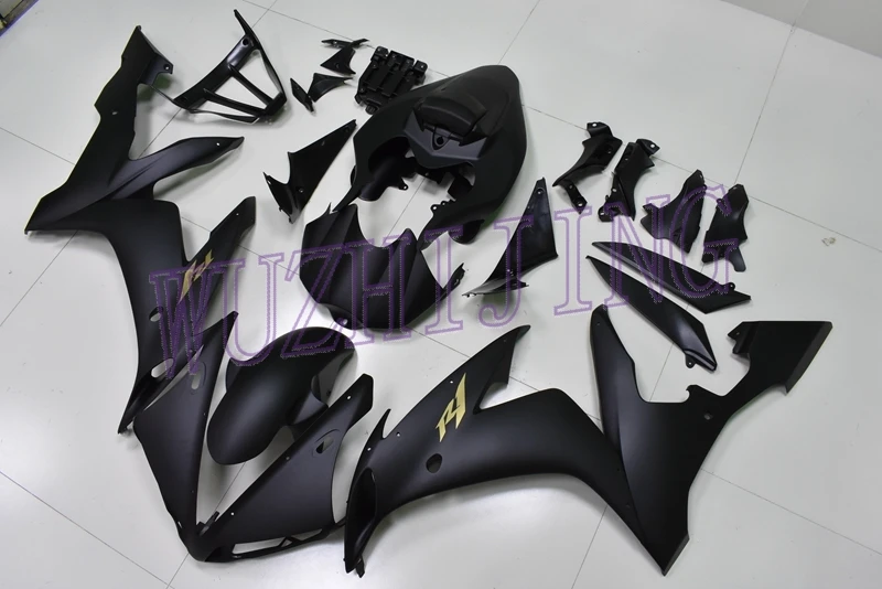Комплект обтекателей для YAMAHA YZFR1 2006 кузов YZF R1 2005 материя черный Обтекатели для YAMAHA YZFR1 2004-2006 - Цвет: INJECTION mold