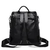 Fashion PU Leather Women Backpack School Shoulder Bag Luxury Design Travel Rucksack Female's Book Bags ► Photo 2/6