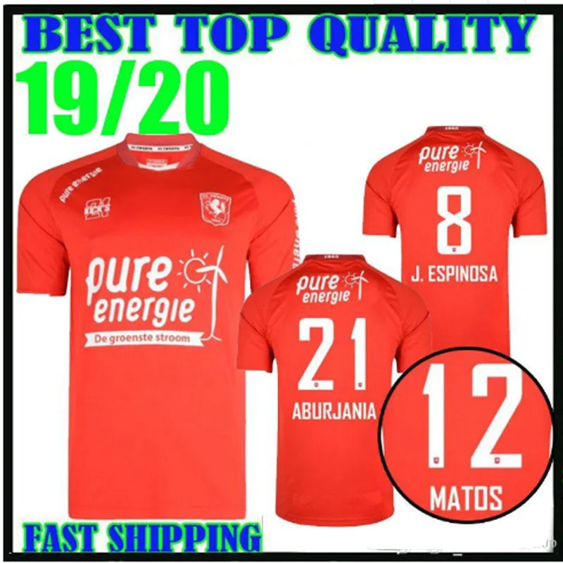 Twente AITOR Футбольные Майки 19 20 домашние футбольные футболки OOSTERWIJK BOERE LAUKART SELAHI maillots de foot