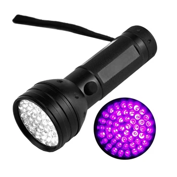 

High Quality UV Flashlight Waterproof Detector Light 51 F5 violet LEDs Lamp for Dog Cat Urine Pet Stains Bed Bugs Scorpions