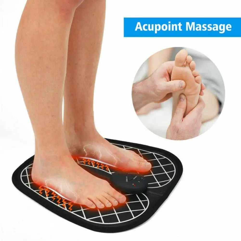 

Electric Foot Massage Pad Feet Acupuncture Stimulator Tool Muscle Massage Foot Usb Cushion Feet Care Machine H2E5