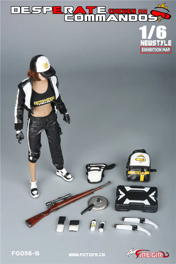 Fire Girl Toys 1/6 FG056 костюм десантника для 12 дюймов Коллекционная Фигурка игрушечные фигурки DIY