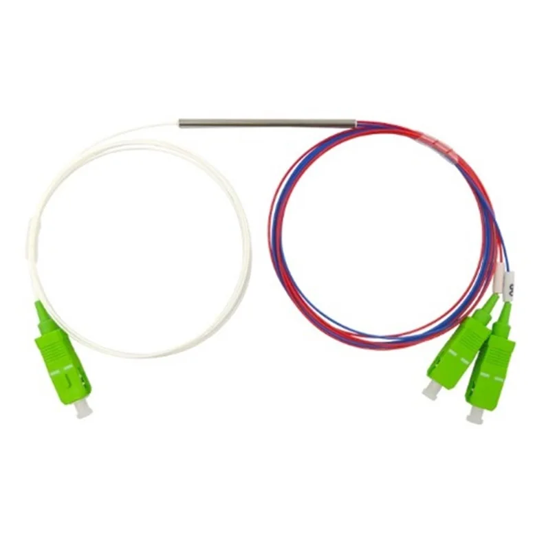 FTTH двойной windows 20/8010/90 FBT оптоволоконный сплиттер цена 1x2