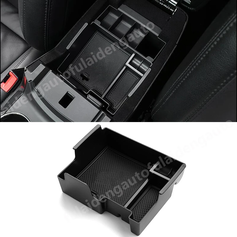 

1PCS ABS For Ford Explorer 2013-2018 Interior Central Armrest Storage Box Container Holder Tray Car Styling