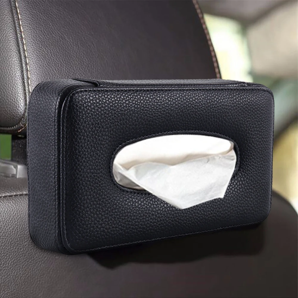 Car Tissue Box Hanging Car Tissue Box Clip Car Sun Visor Tissue Box High-end Car Tissue Box Hanging