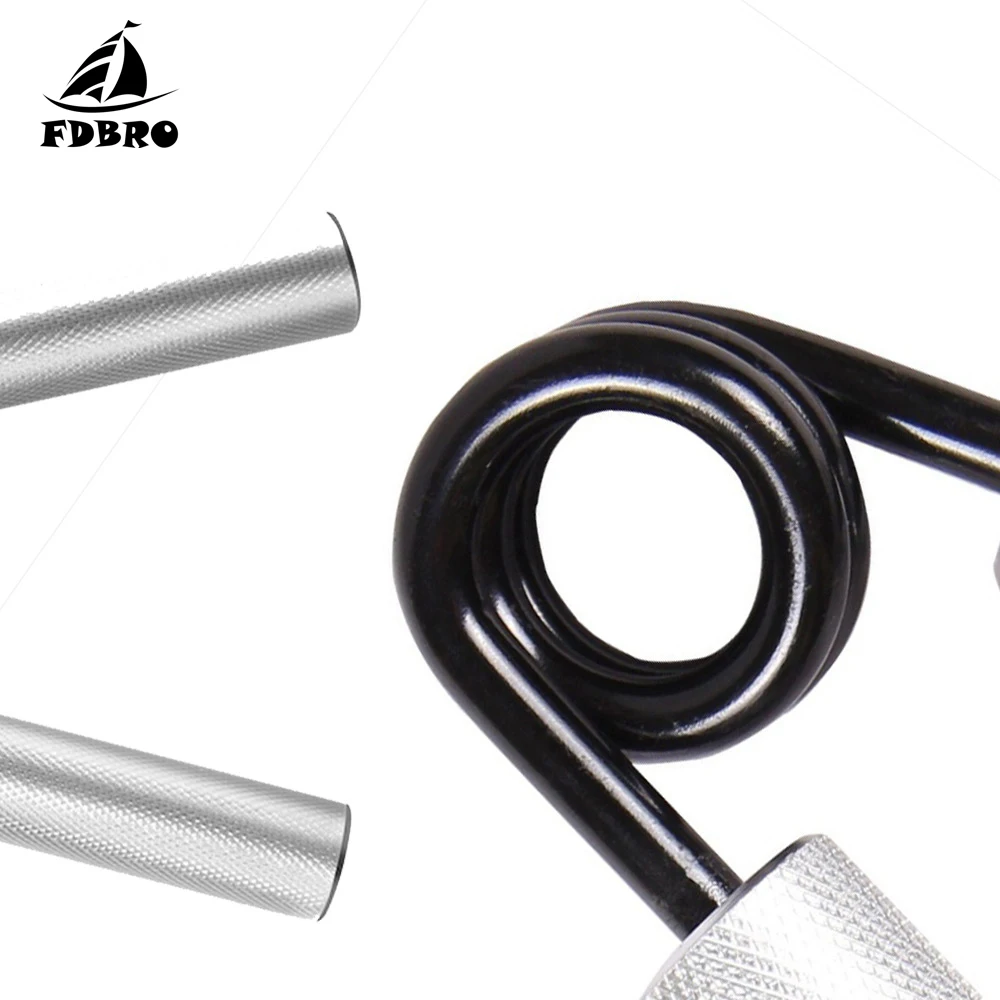 FDBRO 100-300lbs тяжелая рука фитнес-Захваты расширитель для фитнеса предплечья руки мышечная ручка тренировка рукоятка усилитель