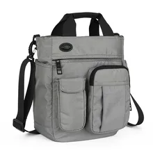 Multifunctional Shoulder Messenger Bag with Headphone Hole Waterproof Nylon Travel Handbag Shoulder Bag Men Leisure Bag