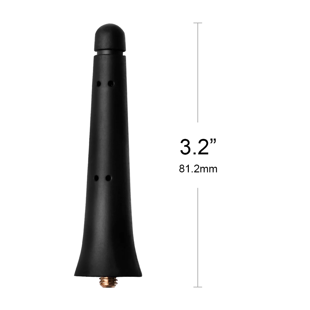 3," Stubby металлическая антенна мачта AM/FM антенна для Фиат Нуова 500 OEM 52008631