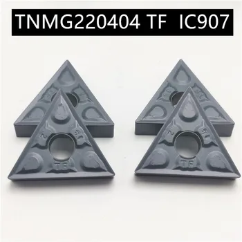 

10PCS TNMG220404 TF IC907 Carbide Insert Turning Tool Turning Milling Cutter CNC Cutting Tool Slot Cutting TNMG 220404