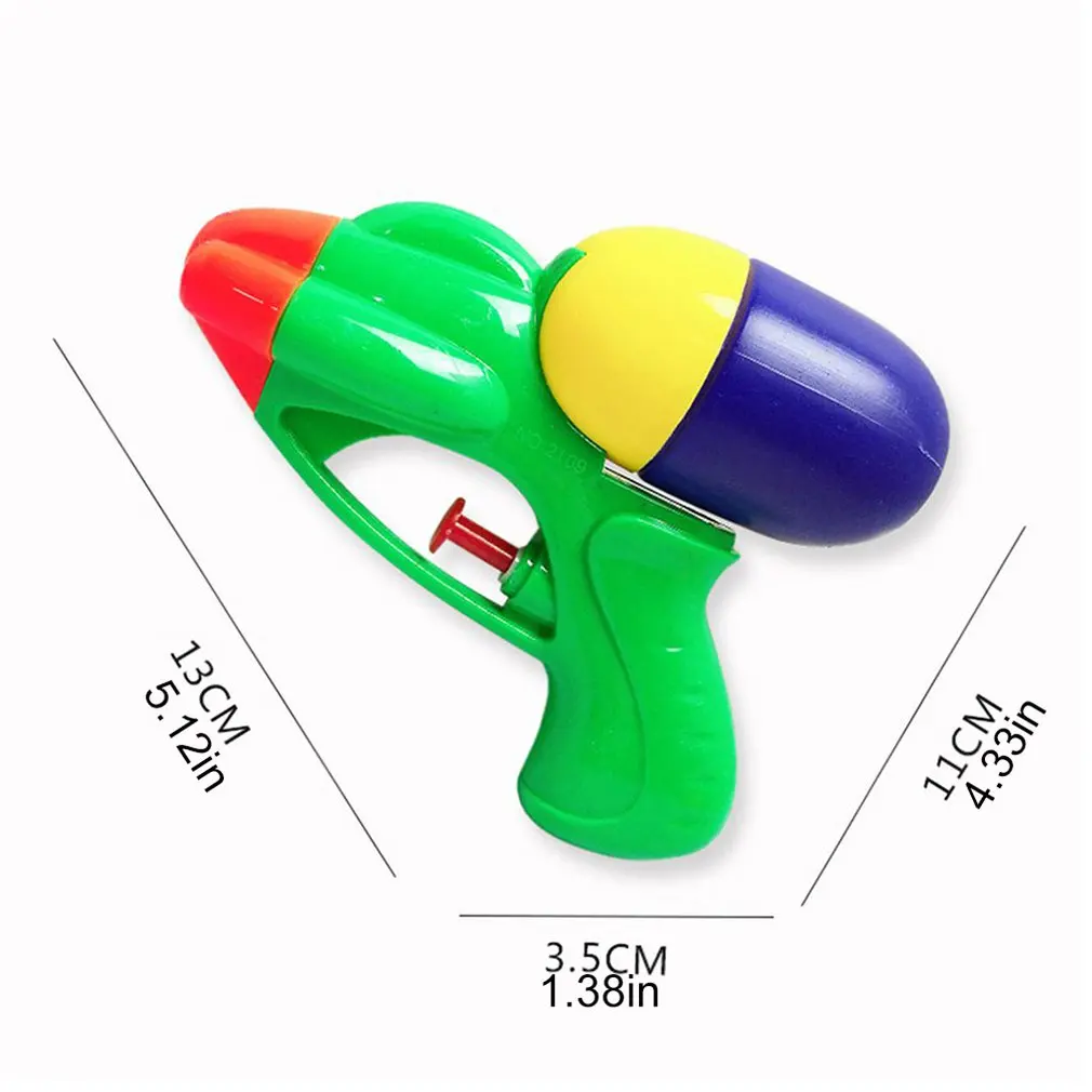 Детские пляжные игрушки для мужчин и женщин, детский универсальный водный пистолет для плавания, мультяшный водяной пистолет