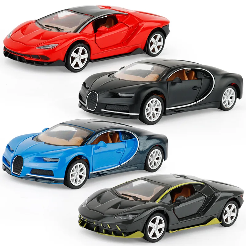 Цена по прейскуранту завода прямые продажи 1:36 воин Bugatti сплав модель спортивный