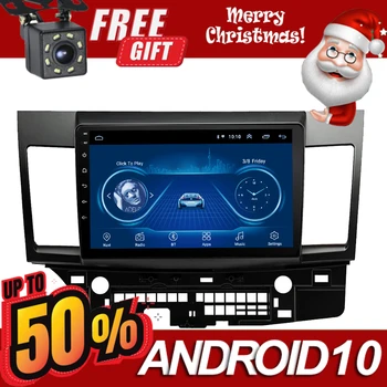 

9 Inch Touchscreen 2Din Car Radio Android 10.0 Multimedia Autoradio Stereo Player GPS Navi Head Unit For Mitsubishi Lancer 2009