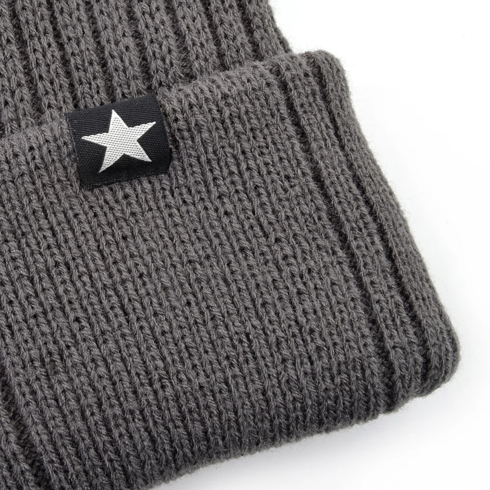 JFAN Cappello Uomo Invernali Unisex Berretto Lana Donna Invernale Caldo in Maglia Foderato in Pile Spesso Lavorato a Maglia Beanie Sportivi all'Aperto,Grigio