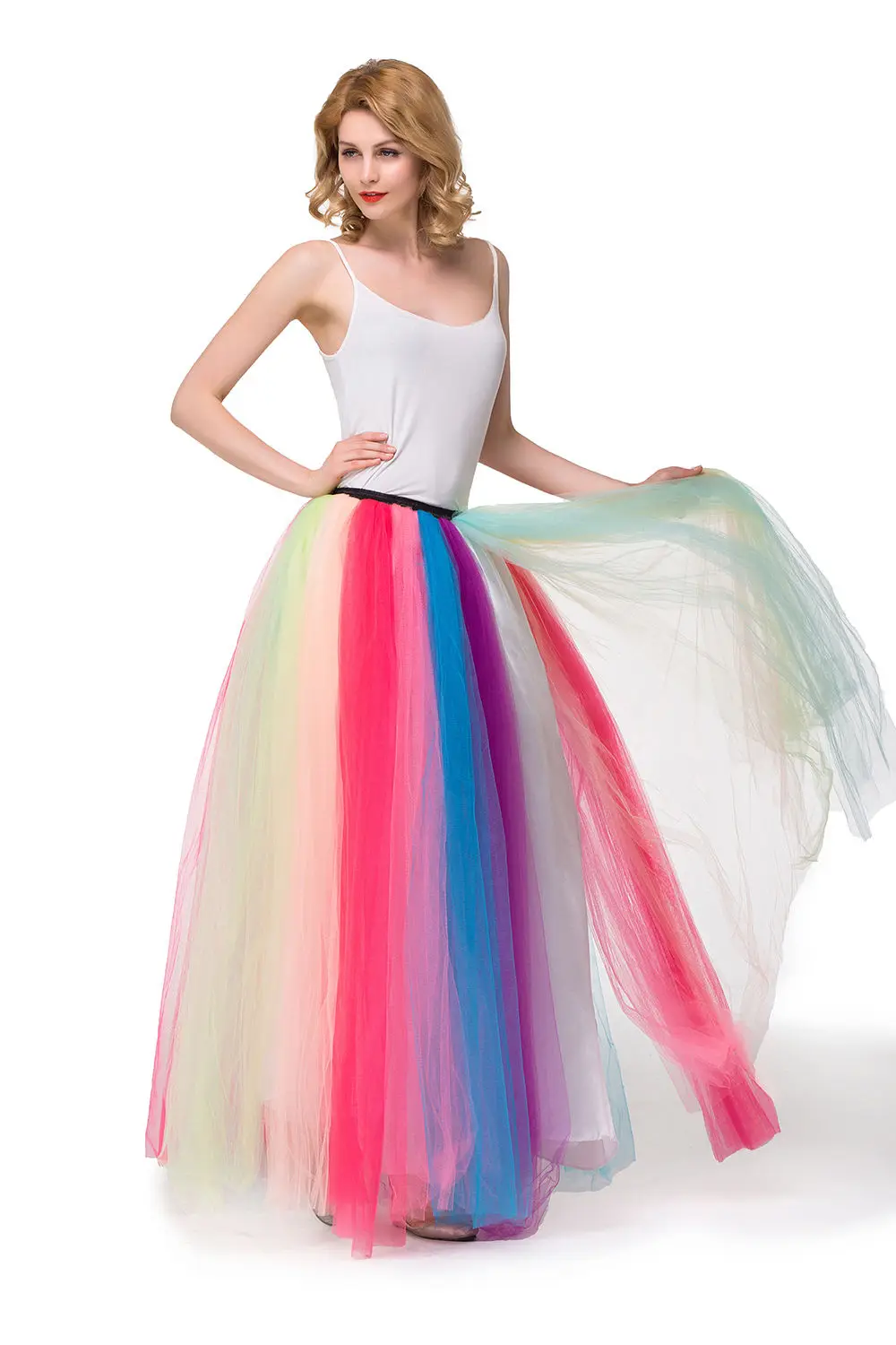 Tulle Hoopless Long Petticoat Wedding Dress Crinoline Ball Gown Underskirt Fluffy Skirt Woman Tutu Bridal Accessories 2020