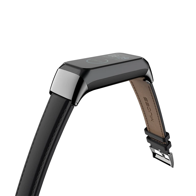 Mijobs кожаный ремешок для Amazfit Smart Watch Band 2 Cor 2 спортивные наручные браслеты для Huami Amazfit Band Cor 2 наручный автоматизированный браслет