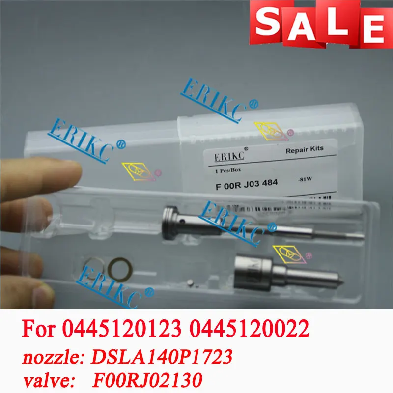 

Комплект для ремонта форсунки дизельного топлива F00RJ03484 (F 00R J03 484), подлинный клапан форсунки общей топливной системы для CUMMINS 0445120123 0445120022