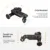 PPL-06S Camera Slider Skater 5 Скоростей Автомобильная Экшн-Камера Пульт Дистанционного Управления Держатель Телефона для iPhone Samsung для Nikon Sony DSLR