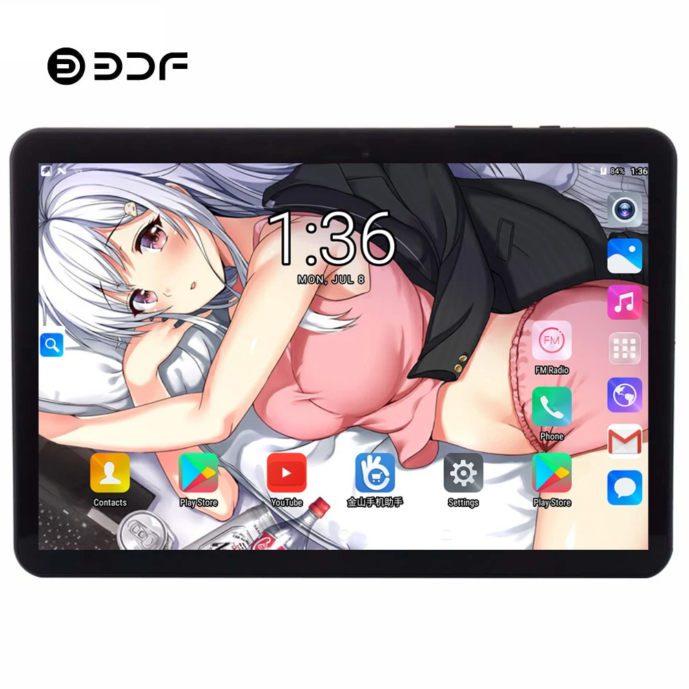 

BDF 10.1 Inch Android 7.0 Tablet Pc WiFi Tablet 32GB+1GB Quad Core IPS Tablet Laptop Mini Computer Android Tablet 7 8 9 10 Tab